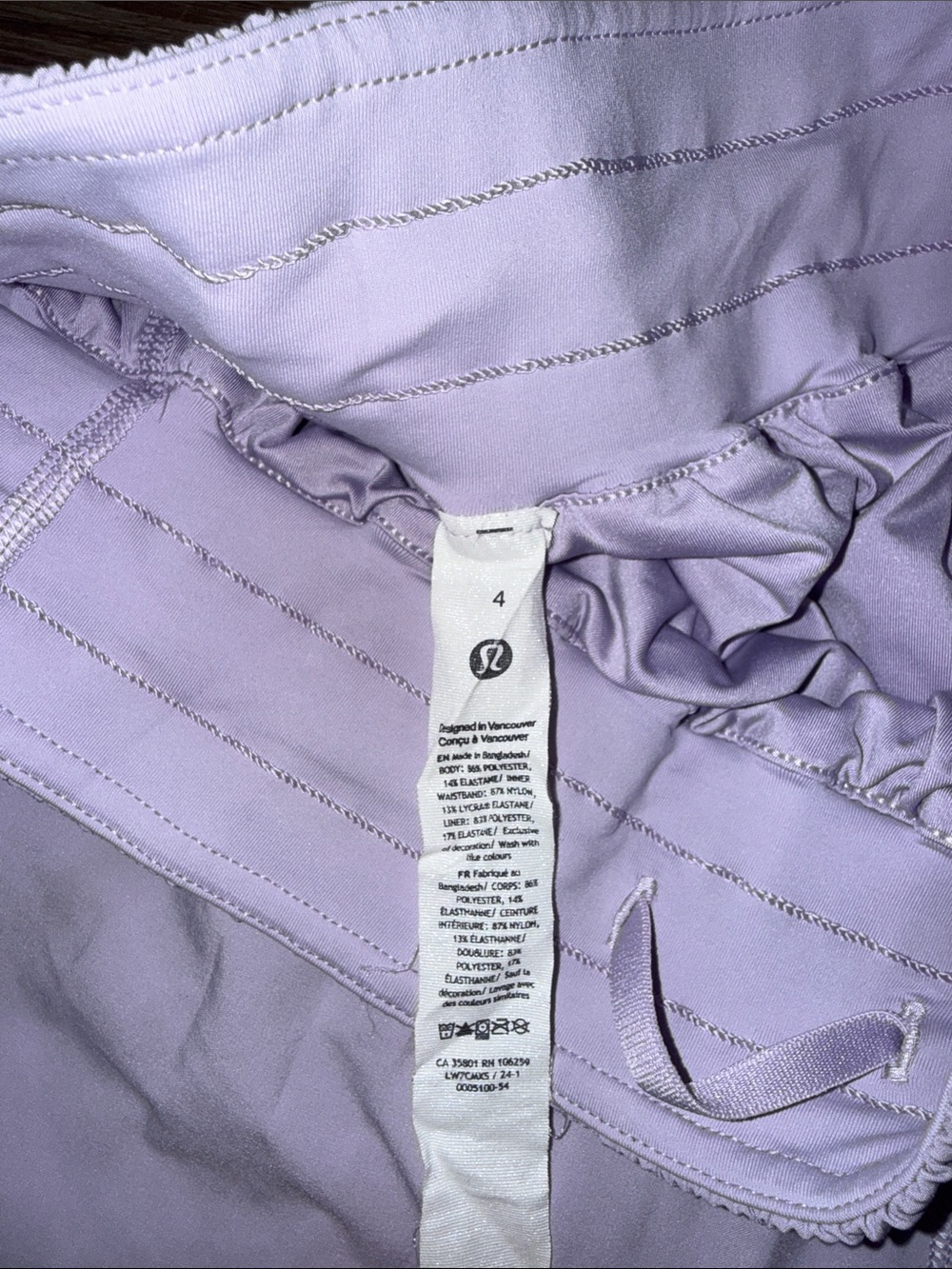 Size 4 Lululemon Hotty Hott Hr Shorts View 2